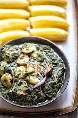 Ndole and Plantain