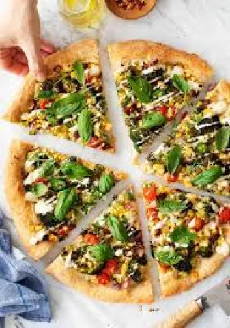 Big Vegetarian Pizza
