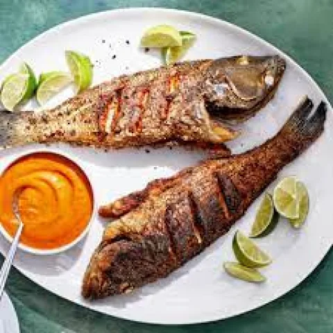 Fried Bar Fish