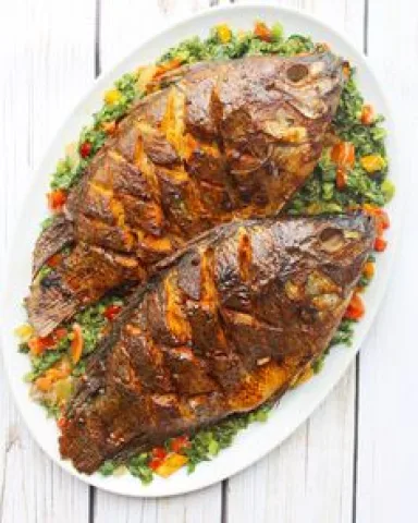 Toasted fish