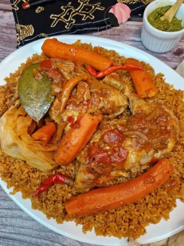Riz sénégalais Viande