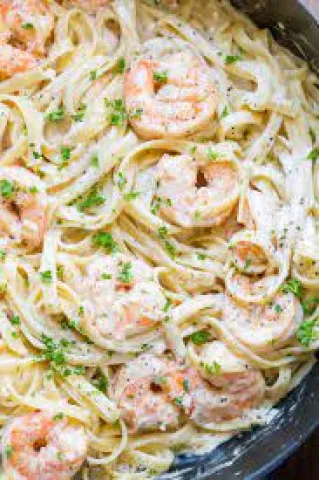 creamy shrimp pasta