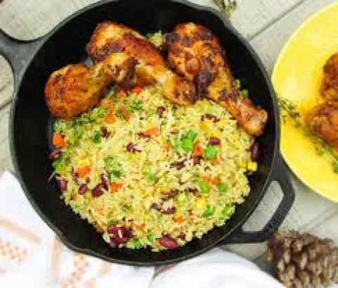 Fried Rice & Chicken