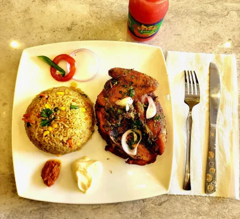 Fried Rice & Chicken