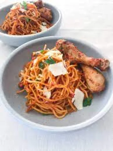 Spaghetti & Chicken