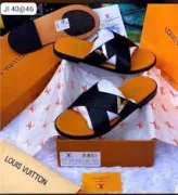 Babouche en Cuir Louis Vitton Noir, Produit Générique 3