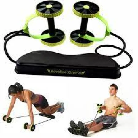 Revoflex Xtreme Appareil de musculation abdominal - Vert et Noir