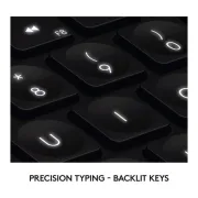 Clavier sans fil Logitech Craft 2.4Ghz et Bluetooth, cadran de saisie programmable, multi-appareils, touches rétroéclairées automatiques, rechargeable Qwerty ( Livré entre 3-5 jours ) 3