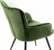 Feel Home - Fauteuil - Vincenza - Vert foncé 4