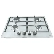 Plaque de cuisson Encastrable - EUROLUX - 4 Feux - Allumage Électrique - 60 x 60 Cm - INOX 2