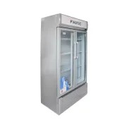 Réfrigérateur à Porte Vitrée - 450 Litres - FIABTEC - X-450D - Économique en énergie - Blanc  4