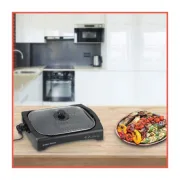 Grill-Barbecue Electrique anti adhésive avec couvercle - Black& Decker - LGM70-B5 - 2200 watts - Noir 2