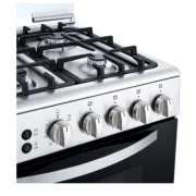 Cuisinière à Gaz LG - FA211RMA - 4 Feux - 60 x 60 cm - INOX -Argent  5