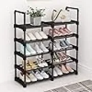 Range-chaussures, étagère à chaussures en métal à 5 ​​niveaux 1