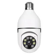 Ampoule avec caméra de sécurité WiFi 1080p sans fil intégrée - 360 degrés - Full HD 1080p - Vision Nocturne - Accès à distance  1
