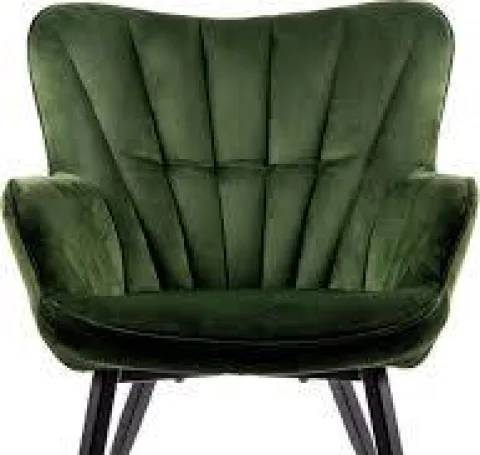 Feel Home - Fauteuil - Vincenza - Vert foncé