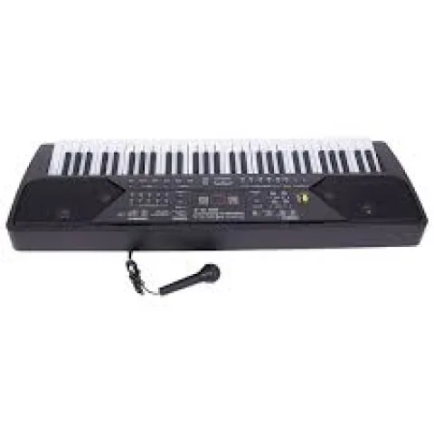 Piano à clavier musical de 61 touches - écran LED, Bluetooth, radio FM, lecteur MP3