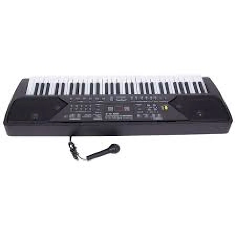 Piano à clavier musical de 61 touches - écran LED, Bluetooth, radio FM, lecteur MP3