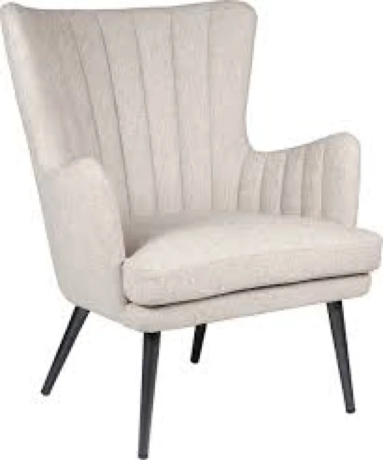 Chaise Alora Charlie beige - Tissu