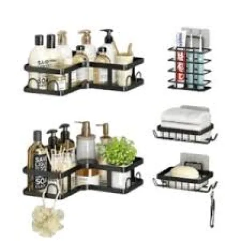 Etagère 5 pièces pour salle de bain