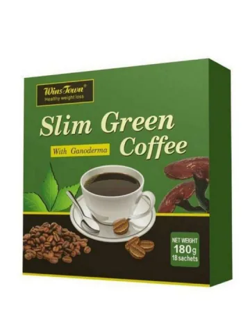 Café vert mince avec Ganoderma contrôle du poids désintoxication thé perte de poids