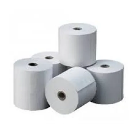 Rouleau Papier D'impression Thermique 80 X 80mm Pour Imprimante - 5 Pièces - Blanc