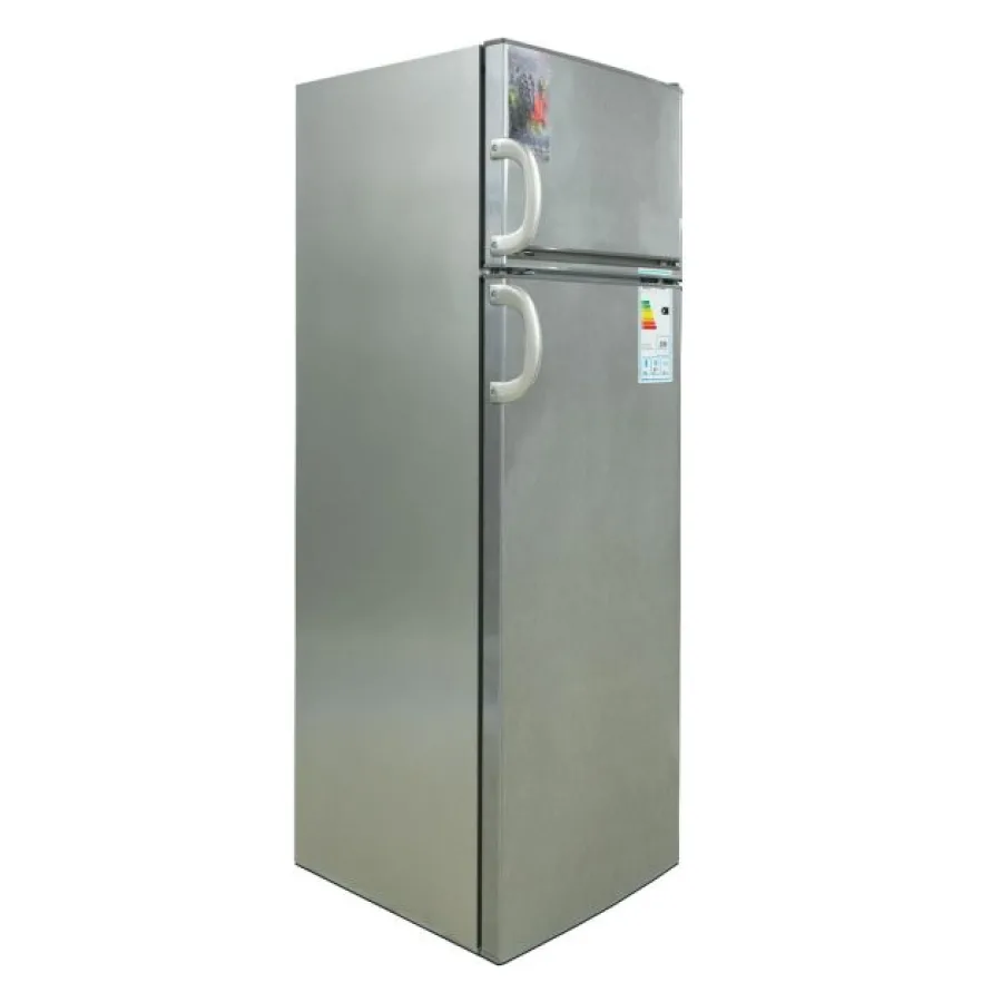 Réfrigérateur double battant - FIABTEC - FTTL-283240 - 240 litres en acier inoxydable